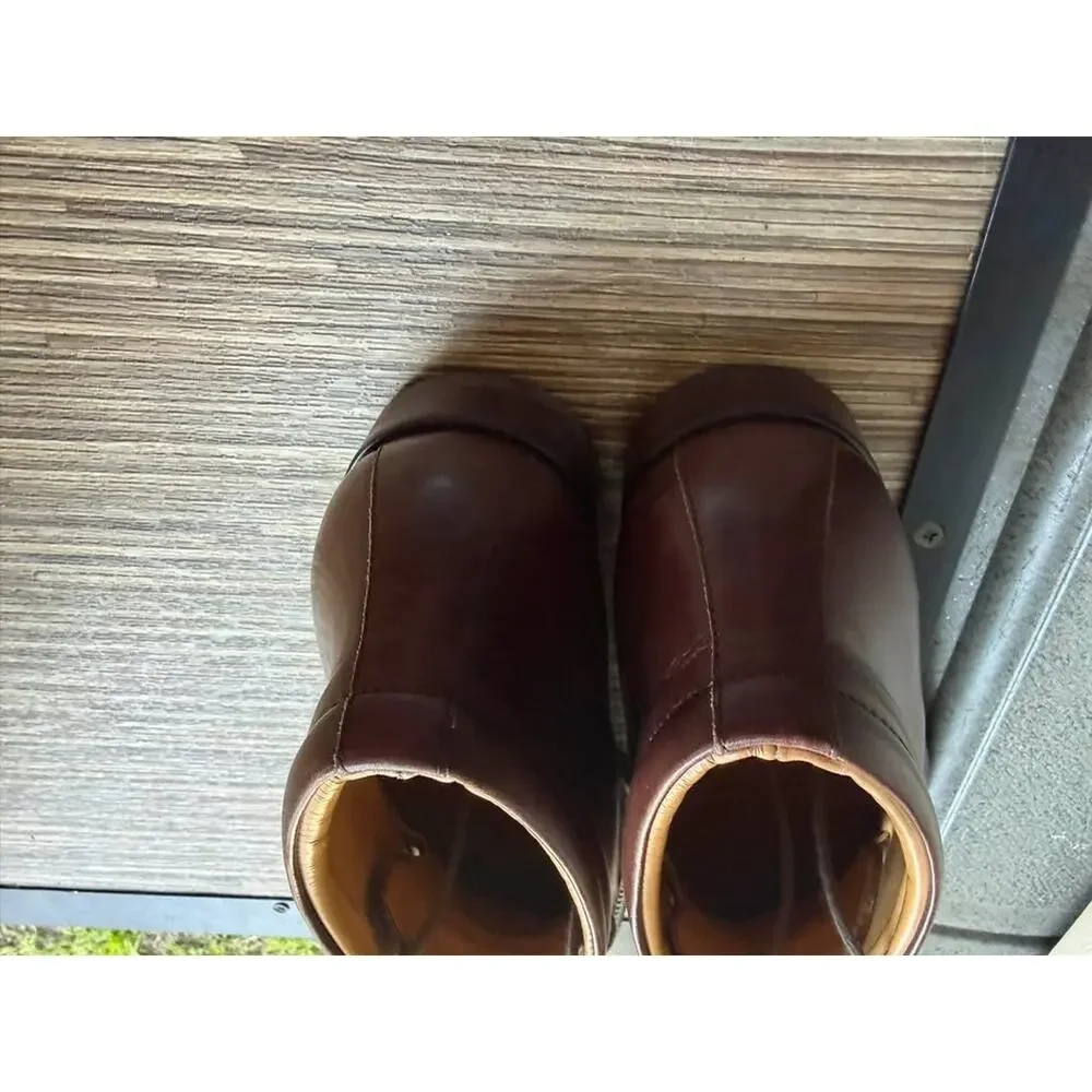 Gordon Rush Brown Leather Boots Size 8